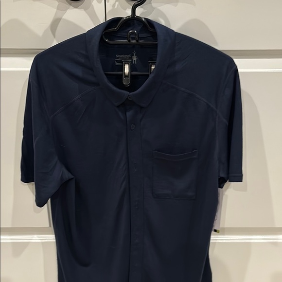 Smartwool Men's Navy Blue Shirt - Picture 1 of 3